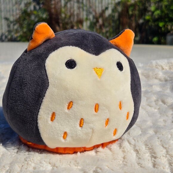 Squishmallow Flip A Mallow Halloween Owl and Pumpkin Witch! - Picture 2 of 7